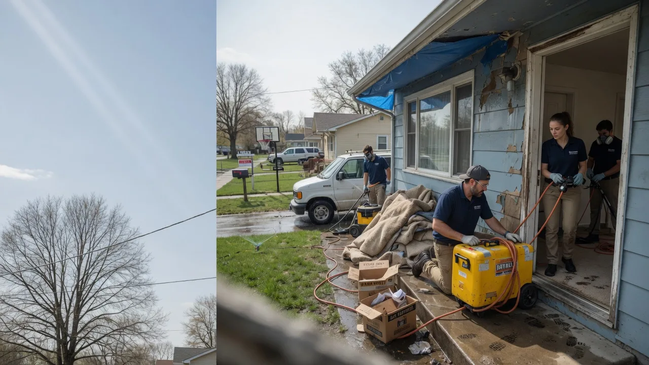 Basement Flood Cleanup in Red Rock, TX near me